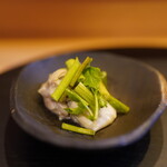 鮨駒 - 牡蠣＋三関せり