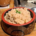 Rokusui An - 牡蠣ご飯