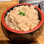 鹿酔庵 - 牡蠣ご飯