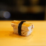 鮨駒 - 瓜奈良漬け＋鮟肝