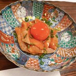 次郎長 - サーモンユッケ