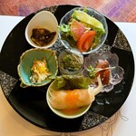 Senichiya - 前菜の盛り合わせ