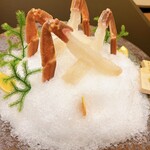 日本海 - カニの刺身