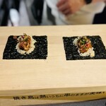 とり隆 - ユッケ海苔巻き