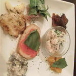 Pizzeria 26 - 前菜の盛り合わせ