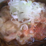 峠の釜めし おぎのや - かき揚げそば￥４５０