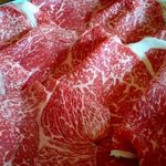 すき亭 - すき焼き定食・松　上もも肉