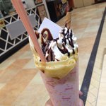 アニー - 料理写真:バナナチョコソフト490円☆（第一回投稿分②）