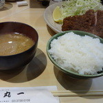 極上ロースカツ定食