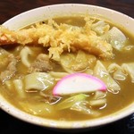 川野屋本店 - 海老天かれーうどん