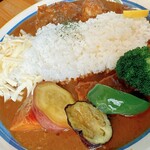 Restaurant Mari - 野菜ポーク側から見ると