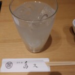 Nihombashi Torikyuu - 柚子酒ソーダ割