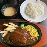 Niku no mansei - 万世キングハンバーグランチ（180g）　1,716円