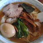 中華そば 丸信 - ワンタンメン　味玉