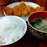 ほし野 - とんかつ定食 600円