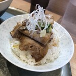 中華そば 深緑 - もろみポーク炙り焼き丼　500円