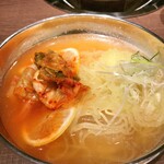 asahikawajingisukandaikokuya - キムチ冷麺
