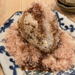 まぐろの森下/森下酒店 - 鰹節ねこまんま焼きおにぎり