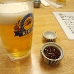 しめいち - ビールとお通し