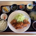 佳緒 - カキフライランチ
      2014.1.18