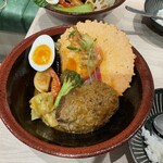 スープカレー奥芝商店 - おくしばーぐカレー　2辛