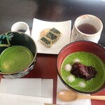 Maccha Saron Hitokoto - 抹茶ぜんざい、抹茶