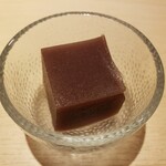 新橋 天鮨 - 水羊羹