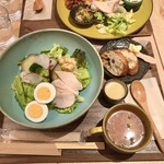 cafe 香乃や - 発酵サラダボウルランチセット