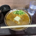 香川一福 - カレーうどん(バターが乗ってます)
