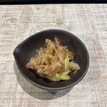 Dokukatsu and celery with plum meat