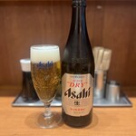 蝋燭屋 - アサヒスーパードライ700円