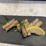 Asparagus meat roll (1 piece)