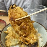 豊野丼 - でっかい白茄子はホントにトロトロ