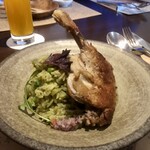 ペルー料理 DESTINO51 - アロスコンパト（鴨とパクチー炊き込みご飯）