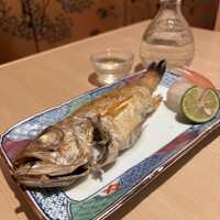日本酒と和食 花びし - のどぐろ塩焼き