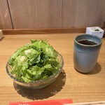 麦　kamiuma　ASAHIYA - 白井くんのグリーンサラダ 150円