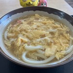 まるいち - 卵あんかけうどん小　350円（税込）　※寄ってみた