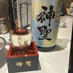 日本酒と湯葉と海鮮 神聖酒場 - 