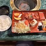 焼肉苑 - 上ハラミ定食