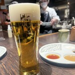 Kushiage Kicchin Dan - 生ビール@670