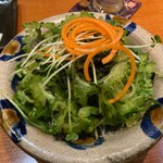 Aticoco 沖縄料理 旬の肴 美酒 - ゴーヤとサニーレタスの元気サラダ