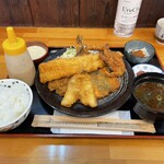 Oshokujidokoro Kaisen Kawasaki - 魚フライ定食　1,650円