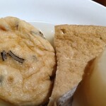 大船おでんセンター - がんも、厚揚げ