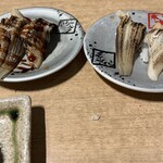 回転寿司 鮮 - 焼き穴子　タレ　塩