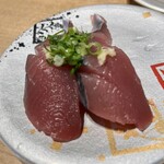 回転寿司 鮮 - おすすめ　カツオ　美味い