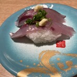 回転寿司 鮮 - おすすめのアジ　美味い