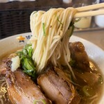 濃厚煮干しラーメン 麺屋 弍星 - 