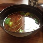 寿司処 福芳 - 赤だし