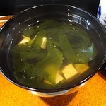 鮨なかやま - 吸物も付きます