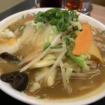 餃子の王将 小牧二重堀店 - 野菜煮込みラーメン